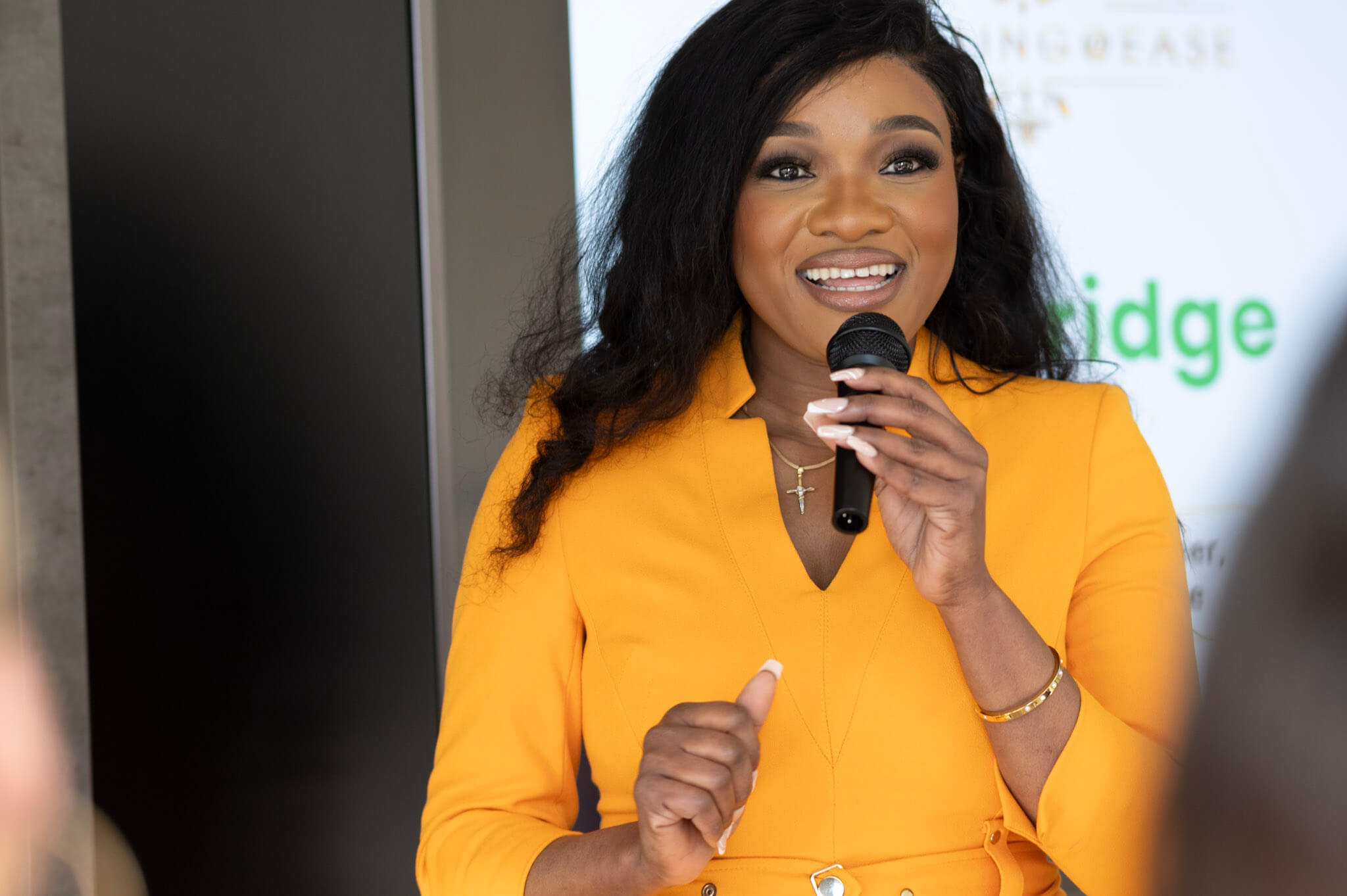 Tutu Soetan delivering keynote