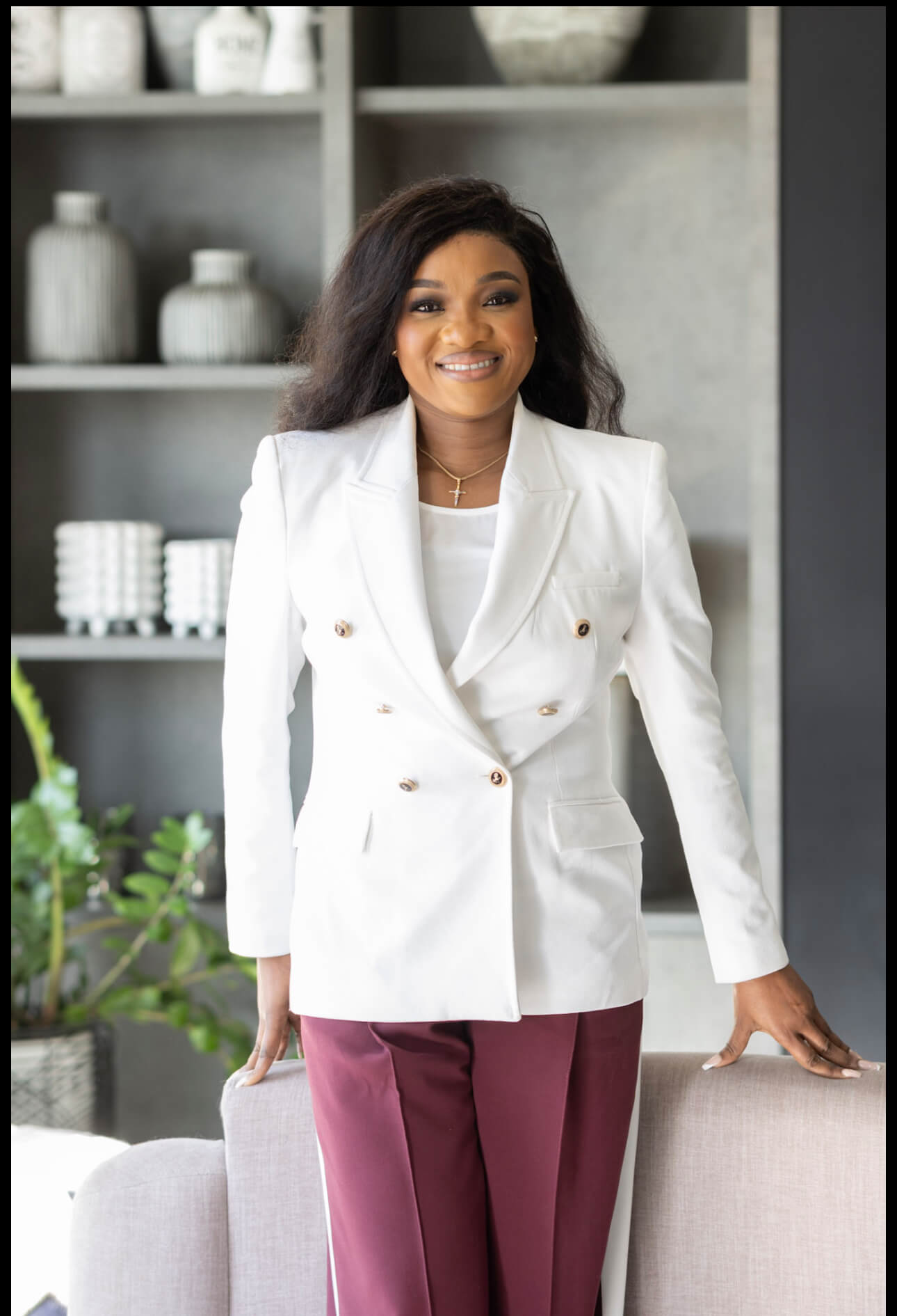 Tutu Soetan casual portrait